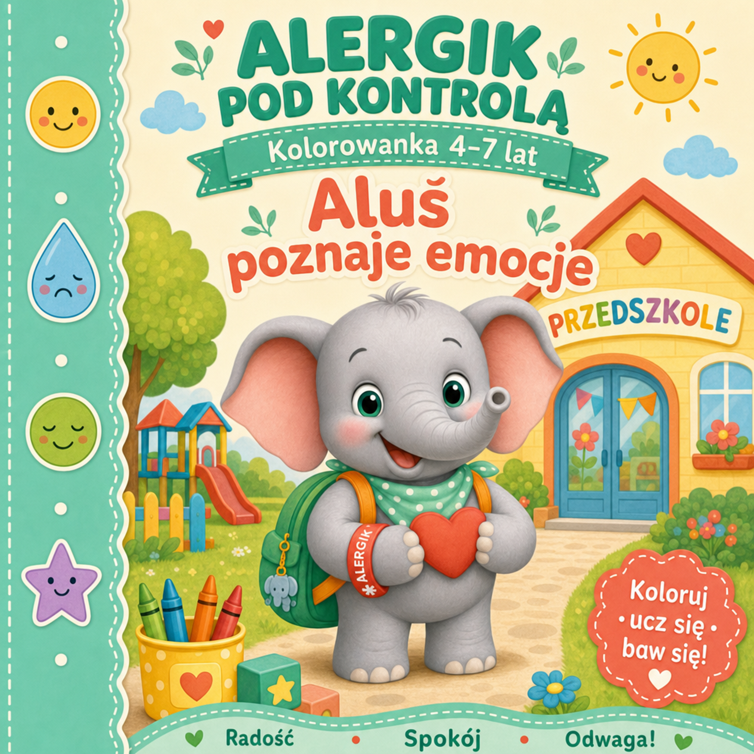 Aluś poznaje emocje